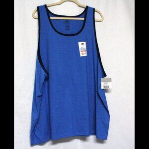 NWT Fruit Of The Loom Platinum Men’s 2XL 50-52 Shades of Blue Tank Top Shirt